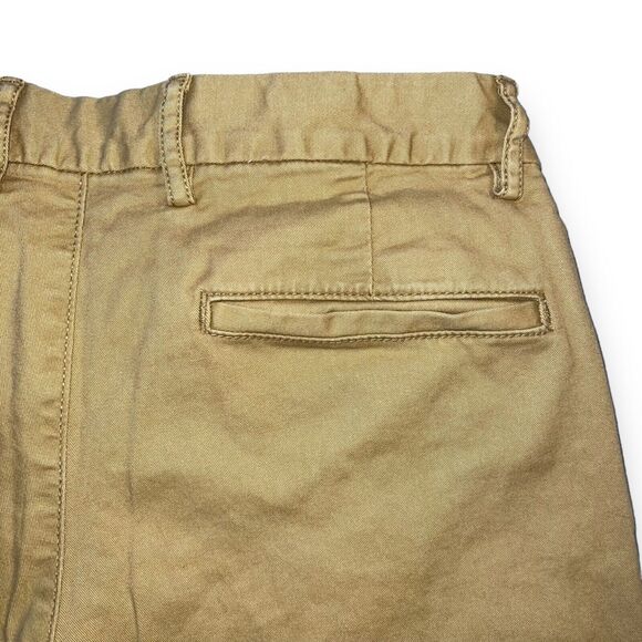 Old Navy Mens Khaki Chino Shorts Slim Fit Built In Flex Tan Size 30 - Picture 6 of 7